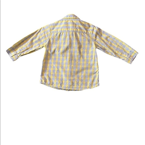 MAYORAL BABY BOY PASTEL BUTTONED DOWN SHIRT SIZE 9 MONTHS - Picture 2 of 8